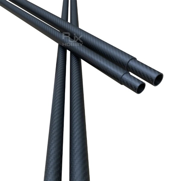 High Quality RJX Smaller Tube Slide Bigger Pipe RC Plane Aircraft VTOL Wing Carbon Fiber Sleeve Telescopic Tube Wholesale Price